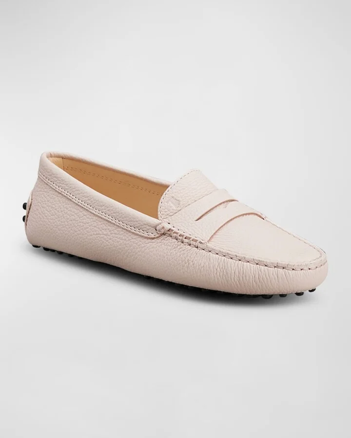 Gommini Leather Driver Penny Loafers - Image 3