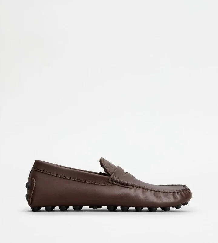 Gommino Bubble in Leather - Furry Lining