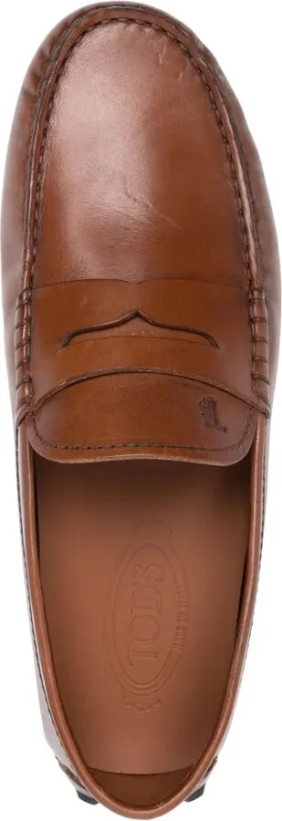 Gommino Bubble leather driving moccasins - Image 4