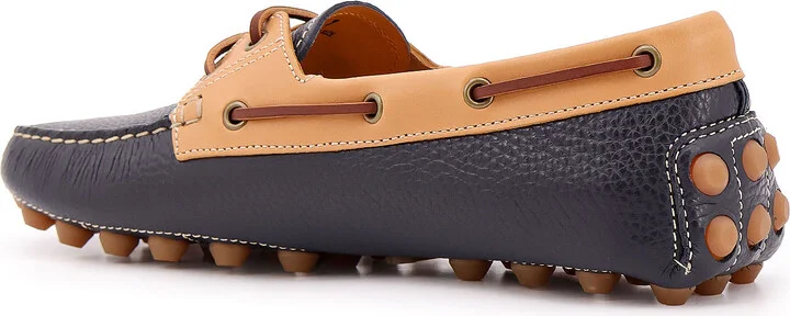 Gommino Bubble Leather Lace Up Boat Shoe - Image 3