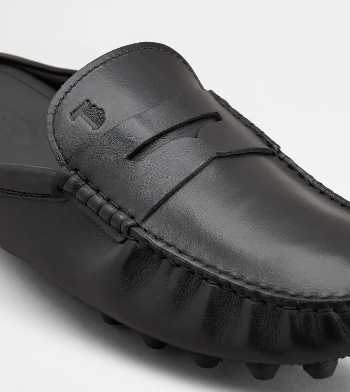 Gommino Bubble Mules in Leather - Image 4