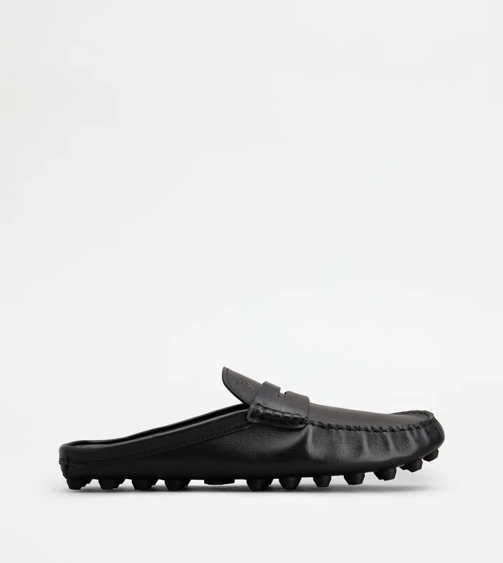Gommino Bubble Mules in Leather