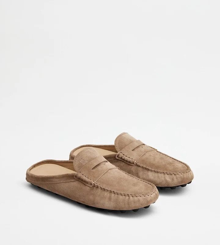 Gommino Bubble Mules in Suede - Image 2