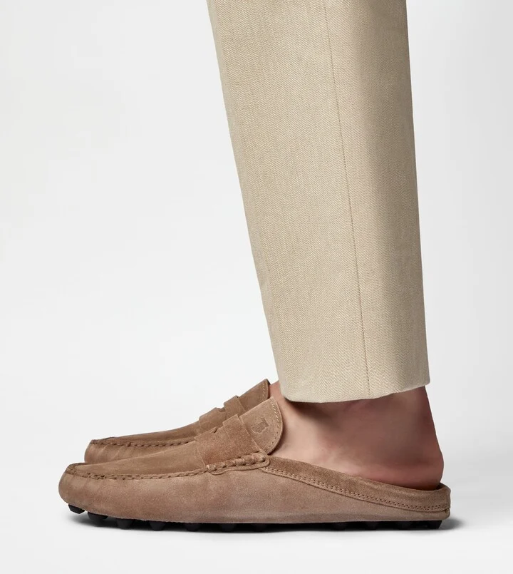 Gommino Bubble Mules in Suede - Image 5