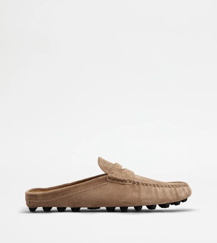 Gommino Bubble Mules in Suede