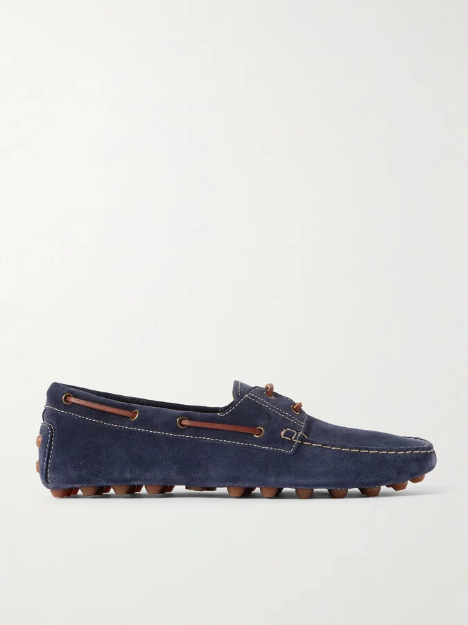 Gommino Bubble Suede Driving Shoes