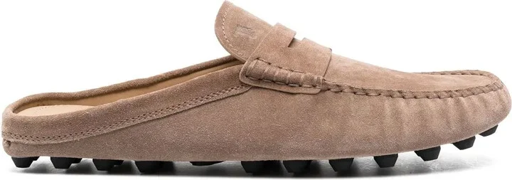Gommino Bubble suede mules