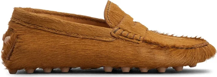 Gommino calf-hair loafers