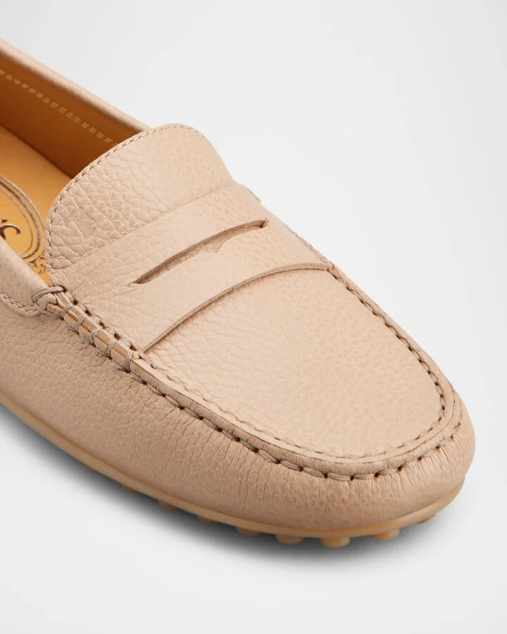 Gommino Calfskin Penny Driver Loafers - Image 6