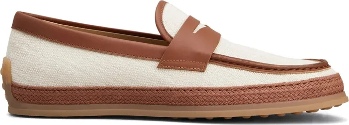 Gommino colour block loafers