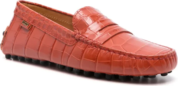 Gommino crocodile-effect loafers - Image 2