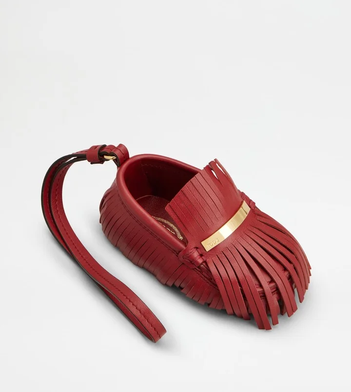Gommino Driving Shoe Charm in Leather - Image 2