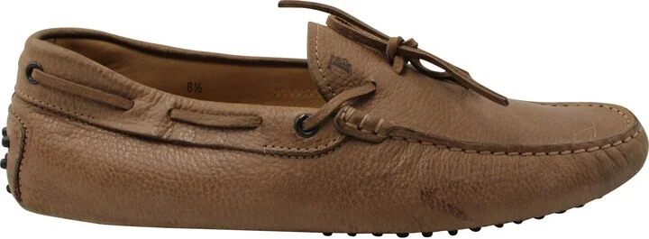 Gommino Driving Shoes in Brown Nubuck