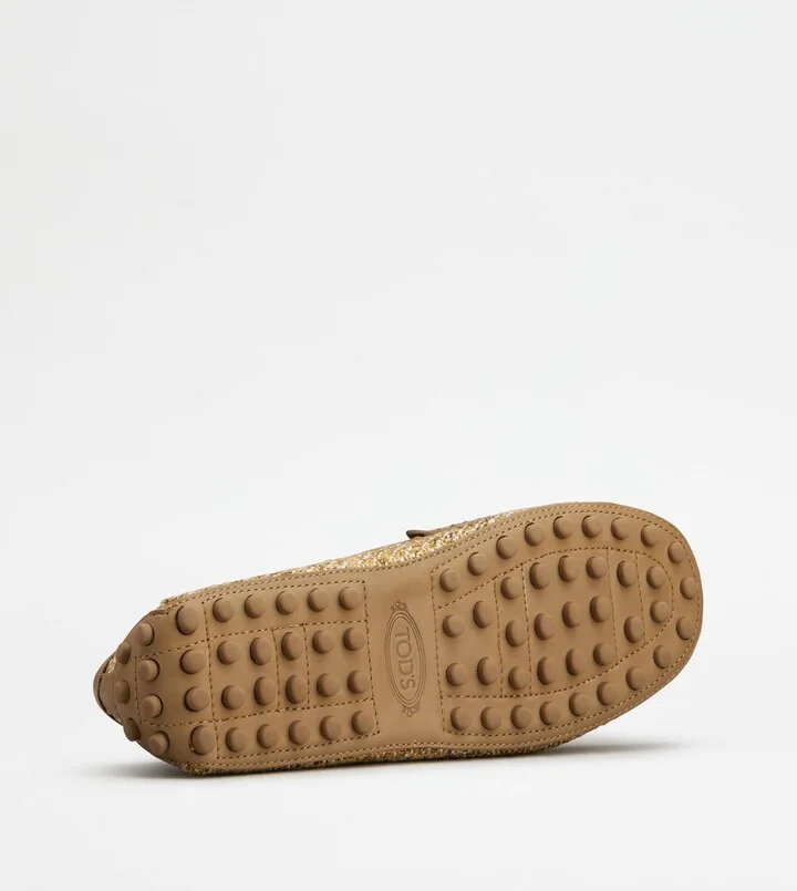 Gommino Driving Shoes in Fabric and Leather - Image 4