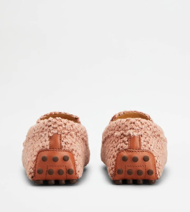 Gommino Driving Shoes in Fabric and Leather - Image 3