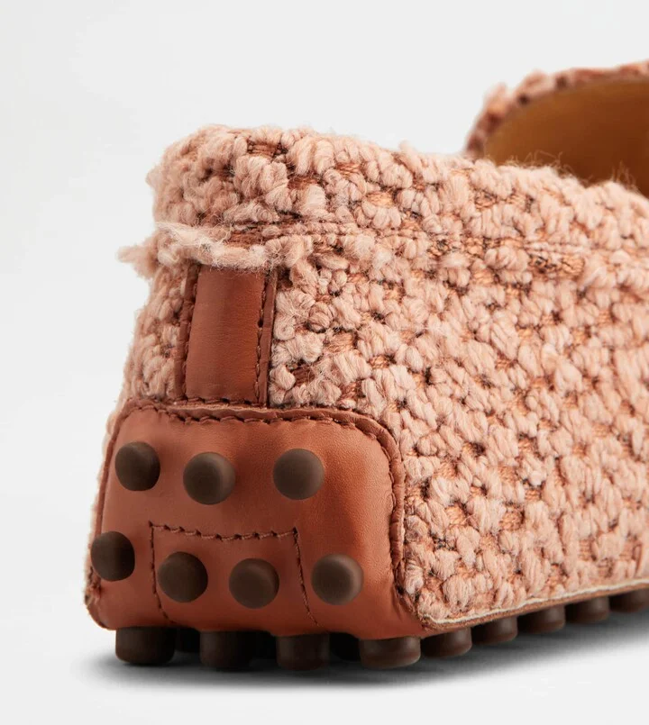 Gommino Driving Shoes in Fabric and Leather - Image 5