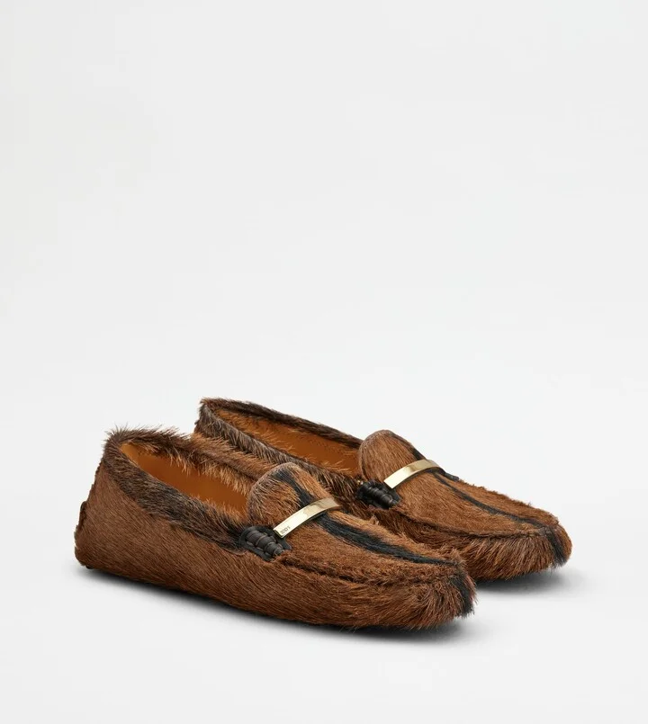 Gommino Driving Shoes in Fur - Image 2