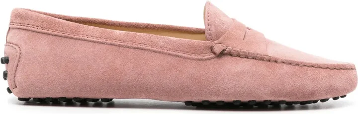 Gommino Driving suede penny loafers