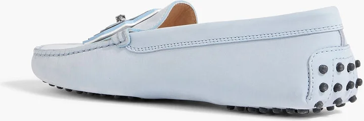 Gommino embellished nubuck loafers - Image 3