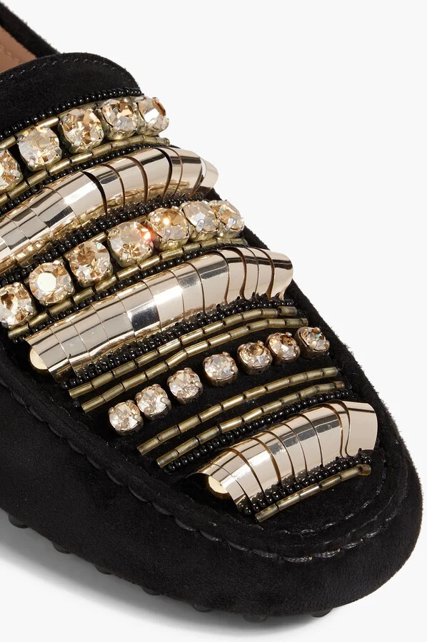 Gommino embellished suede loafers - Image 4