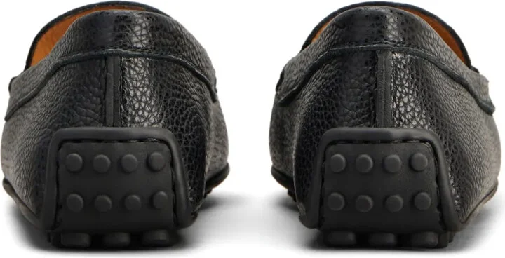 Gommino grained-leather loafers - Image 3