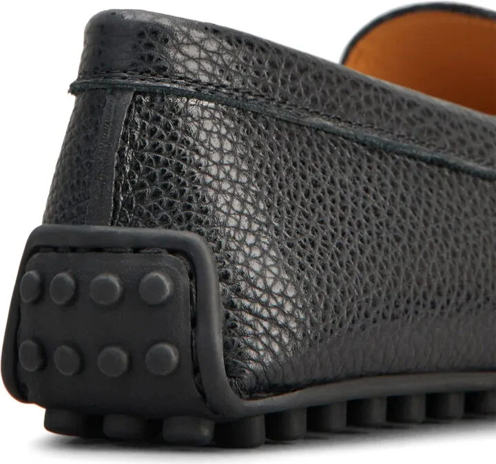 Gommino grained-leather loafers - Image 5
