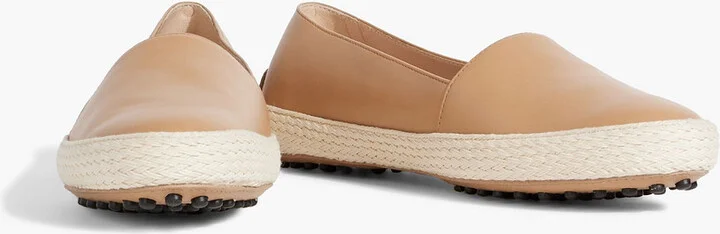 Gommino jute-trimmed leather loafers - Image 2