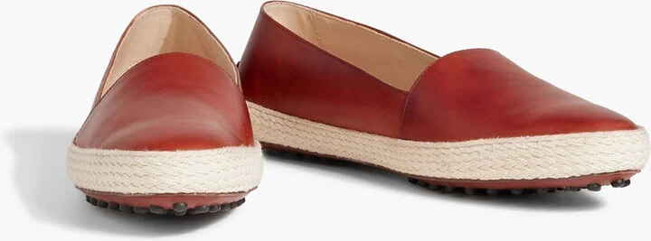 Gommino jute-trimmed leather loafers - Image 2