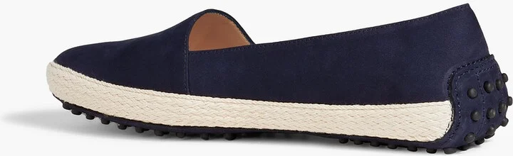 Gommino jute-trimmed suede loafers - Image 3