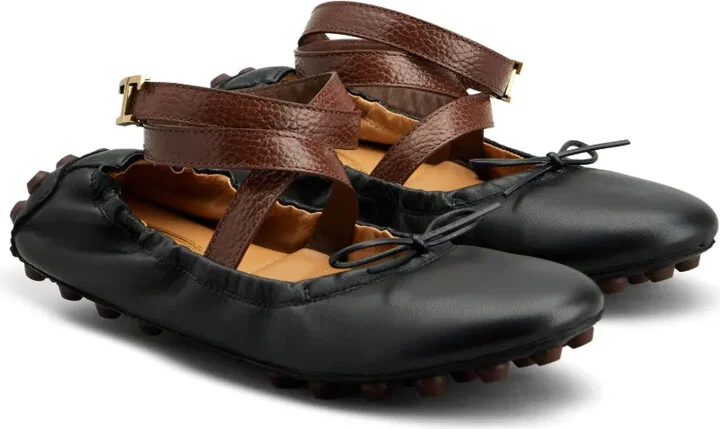Gommino leather ballerina shoes - Image 2
