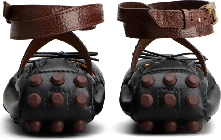 Gommino leather ballerina shoes - Image 3