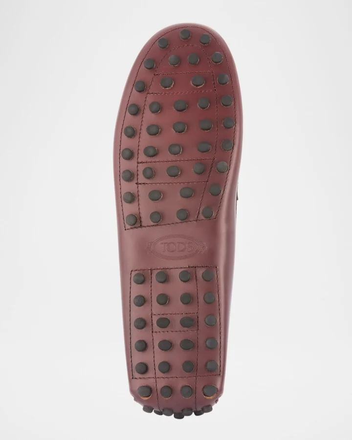 Gommino Leather Bar Driver Loafers - Image 2