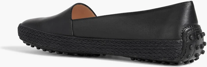 Gommino leather espadrille loafers - Image 3