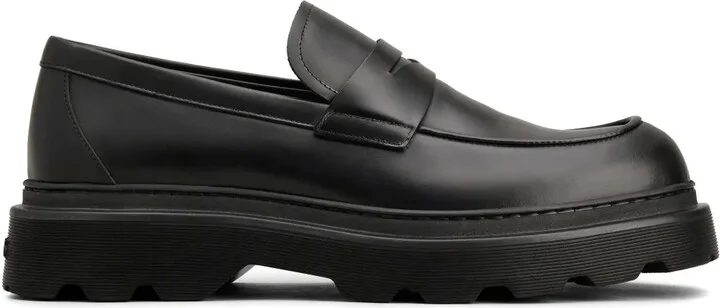 Gommino leather loafers