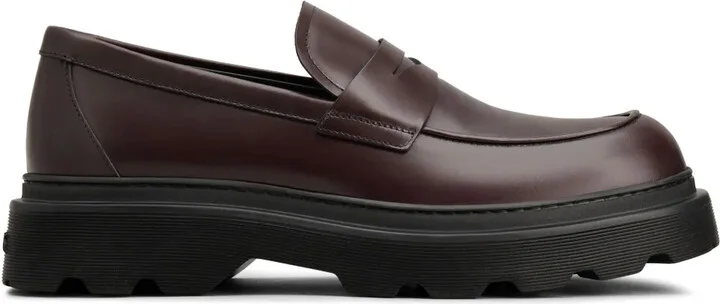 Gommino leather loafers