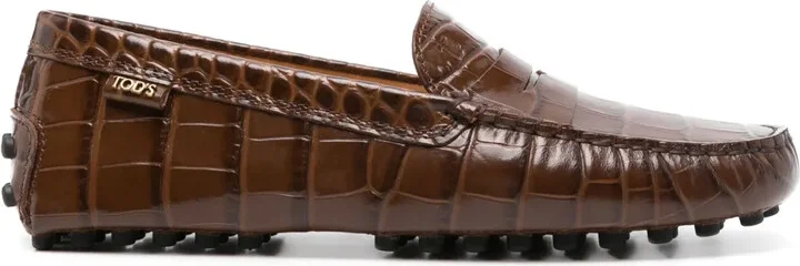Gommino leather loafers