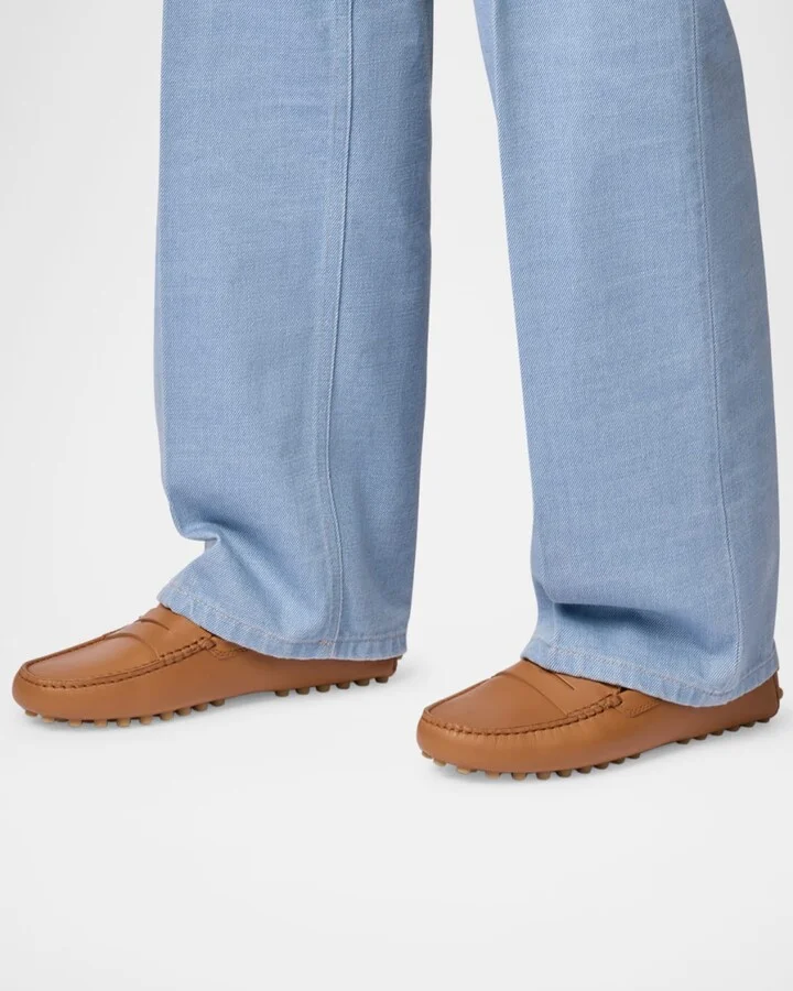 Gommino Leather Penny Driving Shoes - Image 5