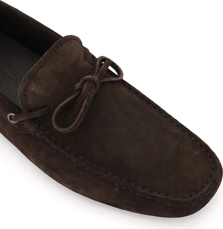 Gommino Loafers With Laces - Image 4