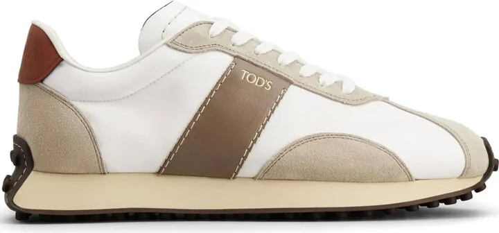 Gommino panelled sneakers