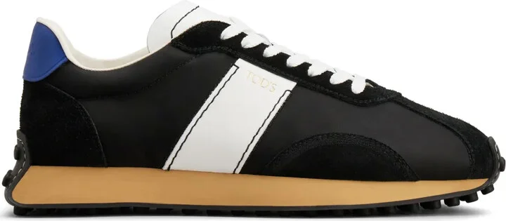 Gommino panelled sneakers