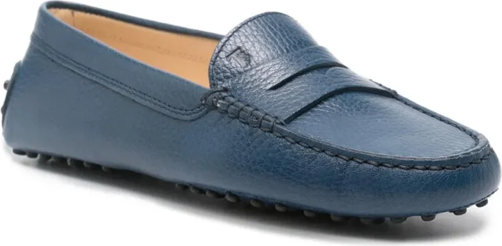 Gommino pebble-grain leather loafers - Image 2