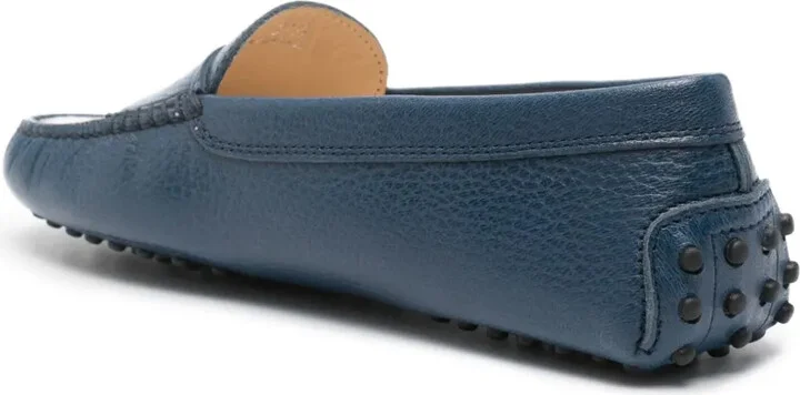 Gommino pebble-grain leather loafers - Image 3