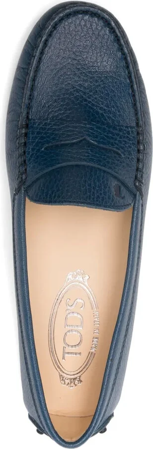 Gommino pebble-grain leather loafers - Image 4