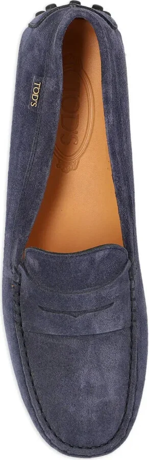 Gommino pebble-textured suede loafers - Image 4