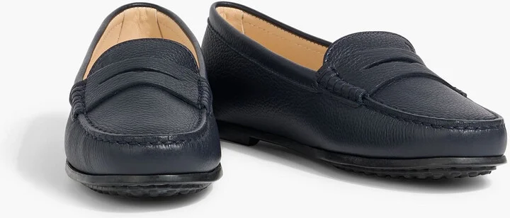 Gommino pebbled-leather loafers - Image 2