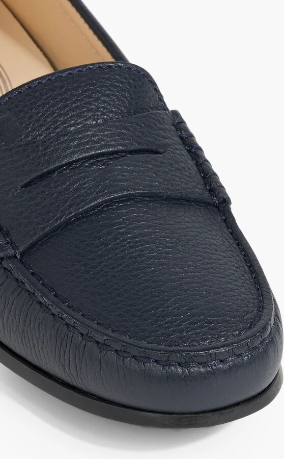 Gommino pebbled-leather loafers - Image 4