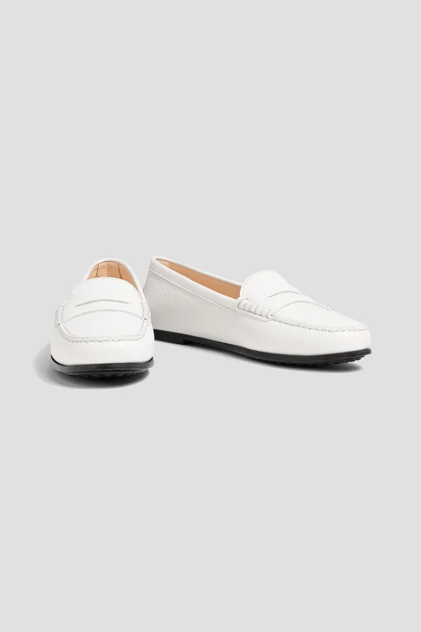 Gommino pebbled-leather loafers - Image 5