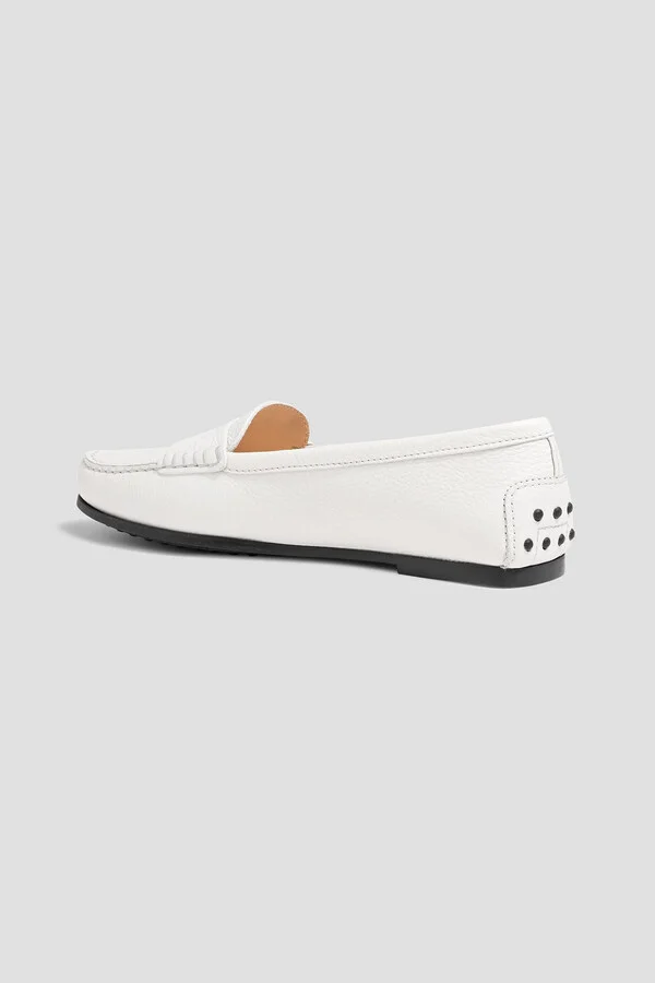 Gommino pebbled-leather loafers - Image 6