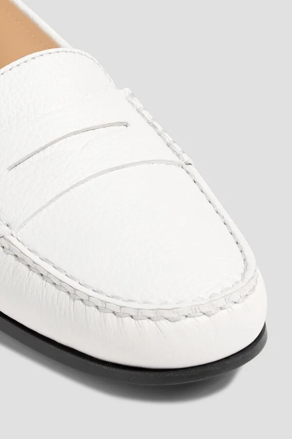 Gommino pebbled-leather loafers - Image 7
