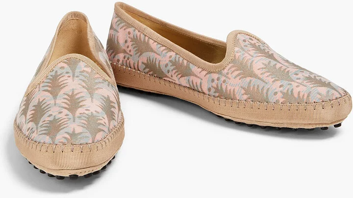 Gommino printed canvas loafers - Image 2